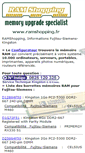 Mobile Screenshot of fujitsu-siemens.ramshopping.fr